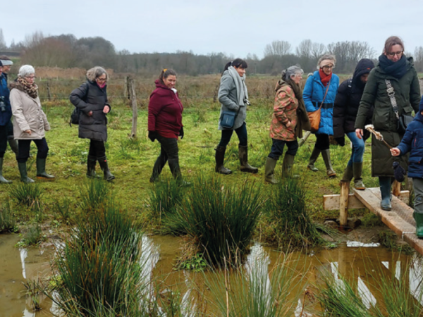 Vuile voetentocht © bc Webbekoms Broek