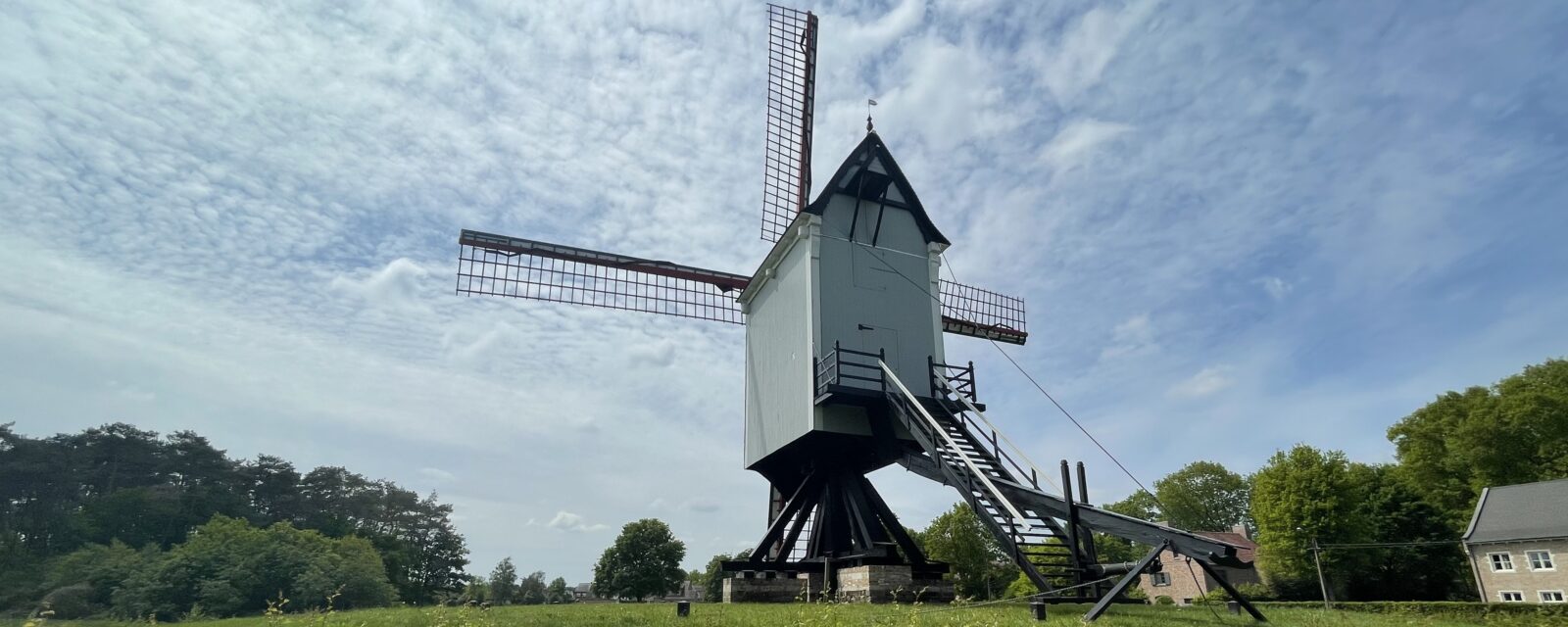 Achterkant van de Beddermolen