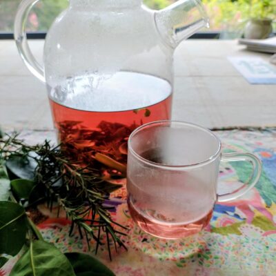 Landschap van Stilte: theepot voor de workshop met Tilly Vandyck